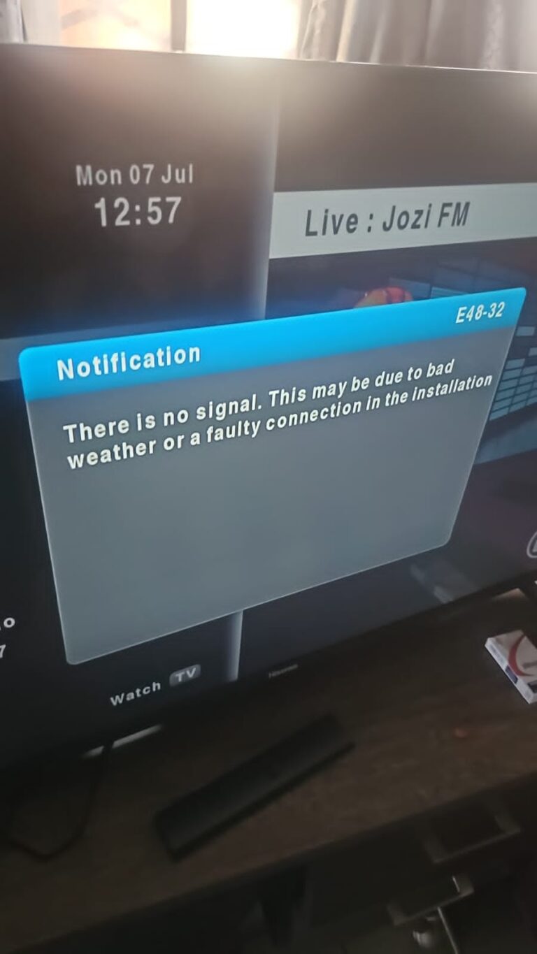 dstv signal repairs and troubleshooting