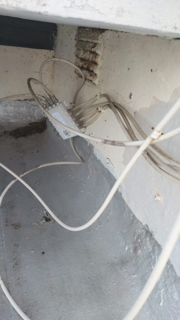 dstv cabling and lnb setup in camps bay, cape town